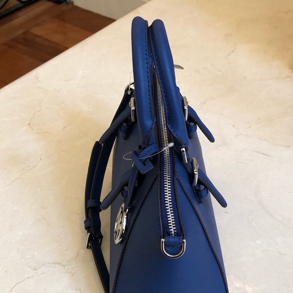 Nwt Michael Kors medium ciara handbag sapphire - Picture 2 of 8